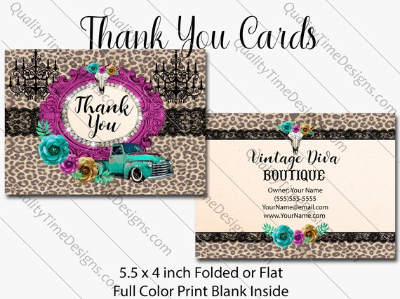 Vintage Diva Set Premade Design for Custom Business Cards Full Color Printing Front and Back marquee truck crown cactus vintage Vintage Diva Set Premade Design for Custom Business Cards Full Color Printing Front and Back marquee truck crown cactus vintage