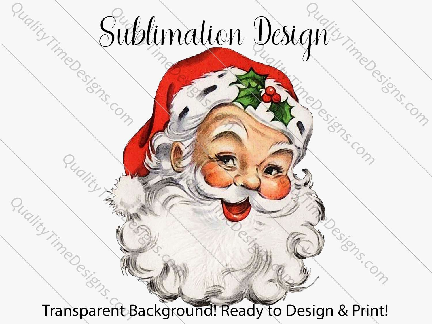 Printable Sublimation Designs Vintage Christmas Santa Head Etsy printable-sublimation-designs-vintage-christmas-santa-head-etsy