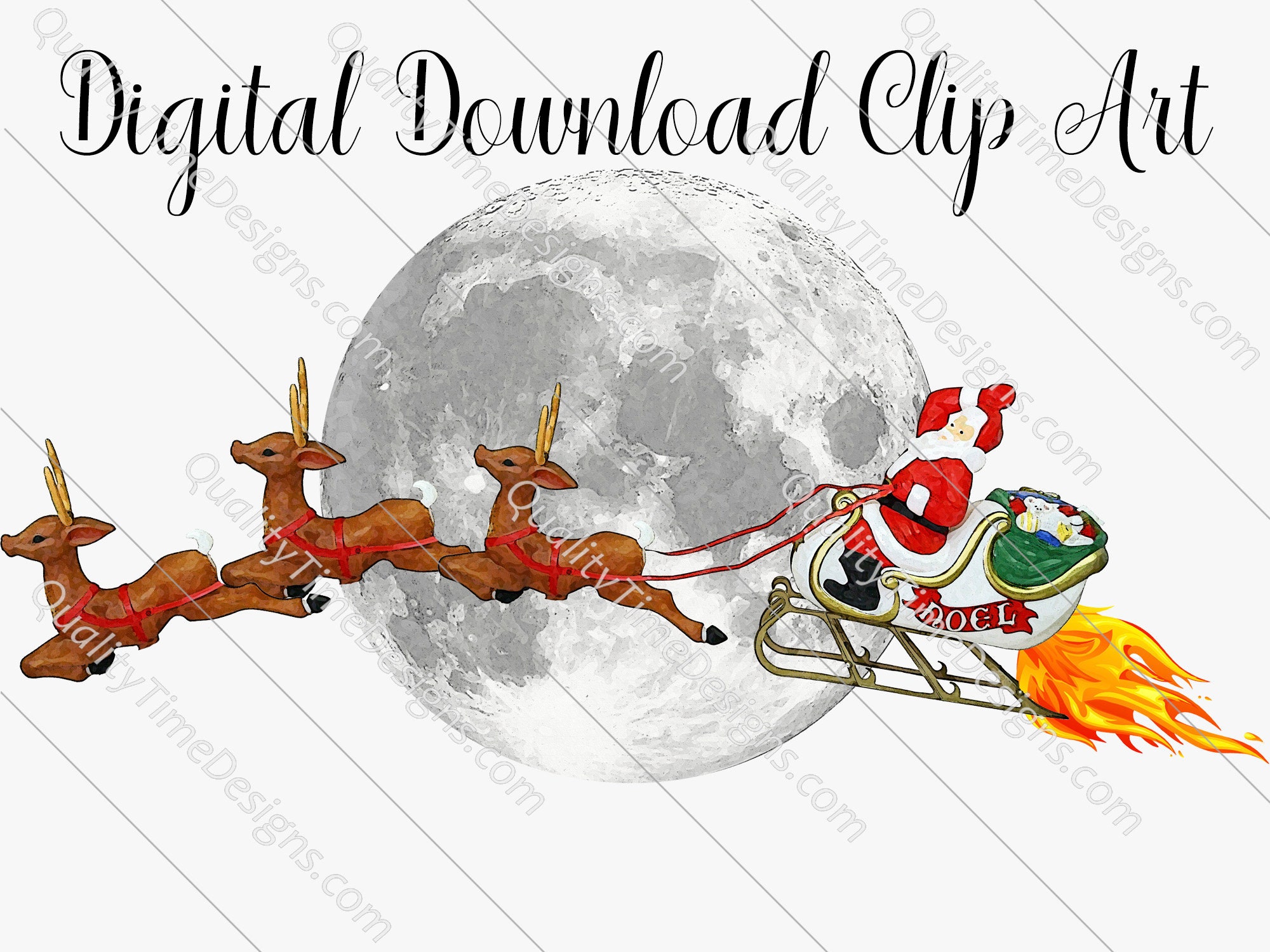 Fun Christmas Movie Clipart - Family Christmas Vol 001 - by Quality