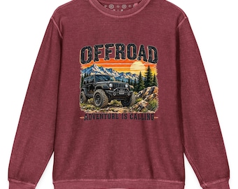 Sudadera de aventura todoterreno, jersey de montaña con cordón, sudadera extragrande para exteriores, top con estampado de aventura, sudadera acogedora de otoño