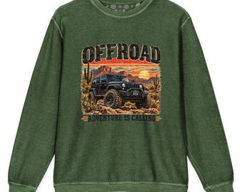 Sudadera todoterreno para el desierto, jersey extragrande con cordón, sudadera para aventuras en el desierto, sudadera con estampado western, prenda cómoda para otoño, regalo para actividades al aire libre