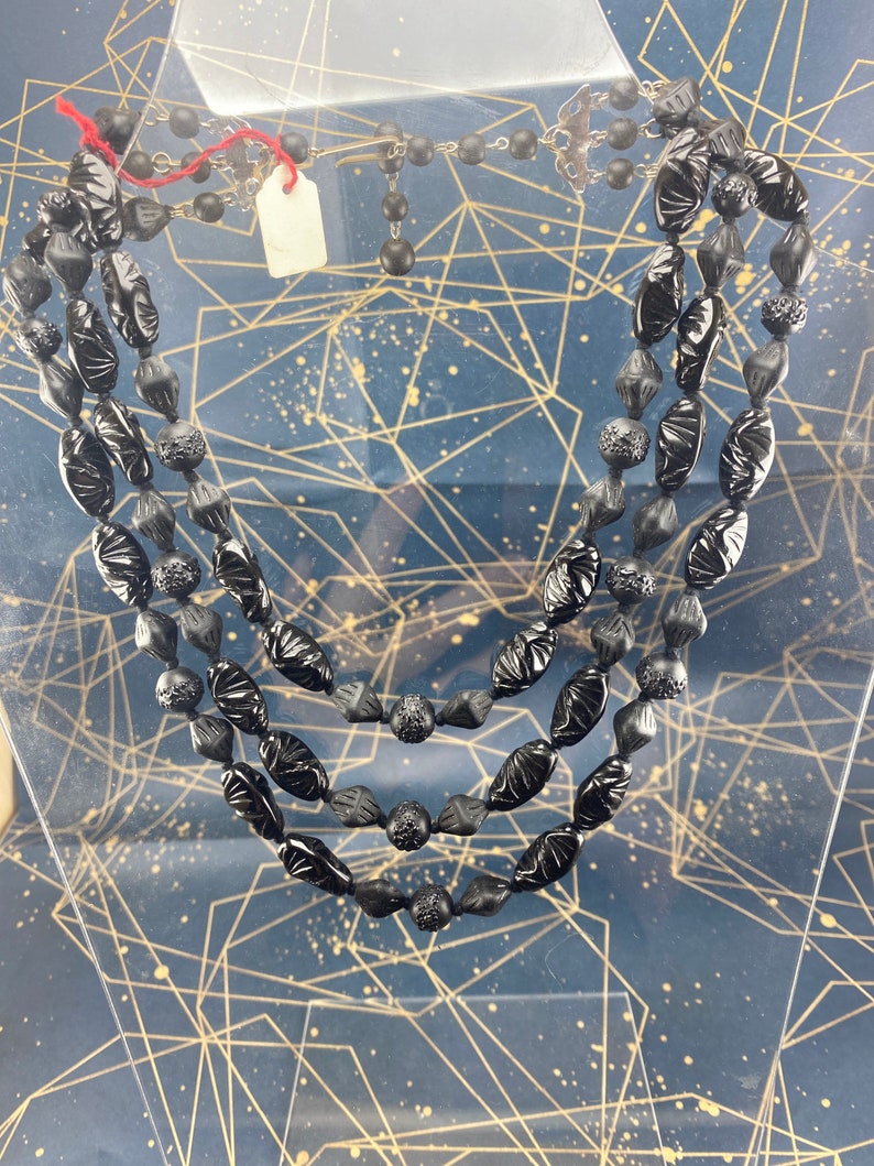 Vintage glass chain made in germany