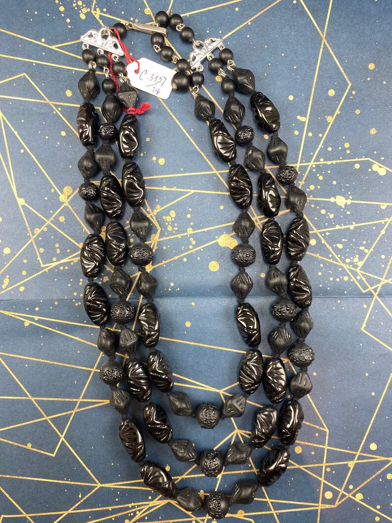 Vintage glass chain made in germany