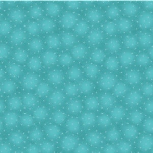 May include: A seamless pattern featuring a teal background with a subtle texture. The design incorporates a repeating pattern of white star-like shapes, creating a soft, textured appearance. The overall effect is a calming, abstract design.