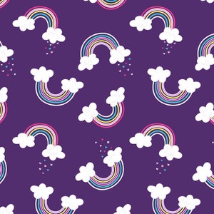 Unicorn Magic - 1 Yard Cut  - cotton fabric- quilting fabric - Fabric - Mask Fabric