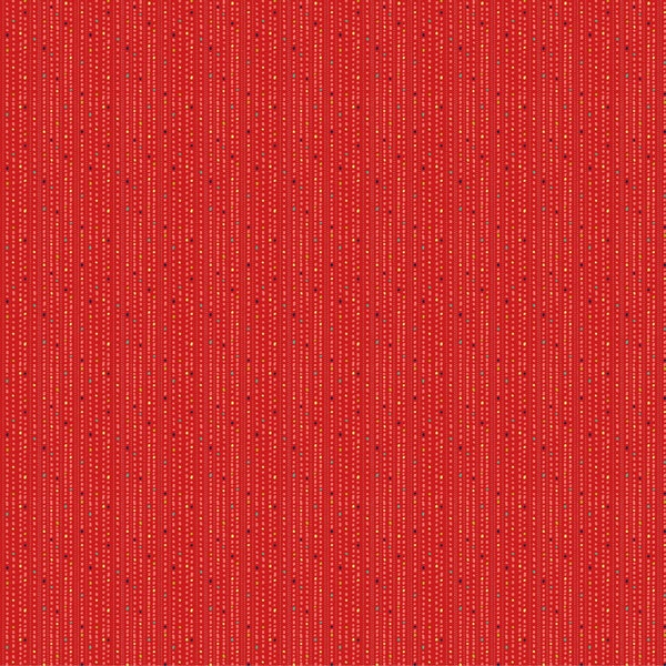 Stripe Fabric - Fabric Cut -  21902 24 - Northcott Fabric - Cotton Fabric - Chloe Fabric - RedFabric - Quilting Fabric - Navy Fabric