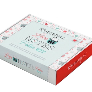 Love Notes Quilt Kit - Available and ready to ship - Mystery Quilt Kit - Love Notes from Kimberbell