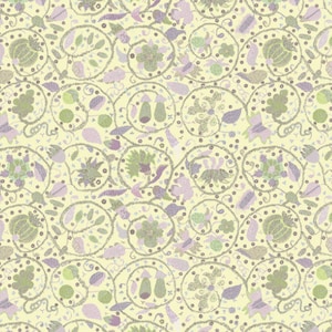 Clothworkers Crewel - 1 yard Cut - Free Spirits Prints - Cotton Fabric - Quilting Fabric
