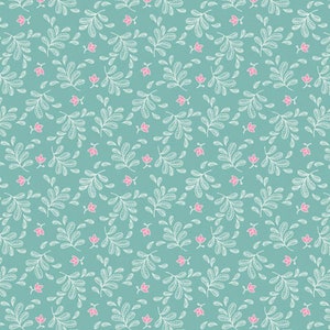 Blue floral - Boho Blooms - 1 Yard Cut - Studio e Fabric - Quilting Fabric - Floral fabric