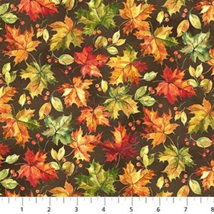 Floral Fabric - 1 Yard Cut  - Northcott Fabric - Cotton Fabric - Floral Fabric - Country Past Time fabric