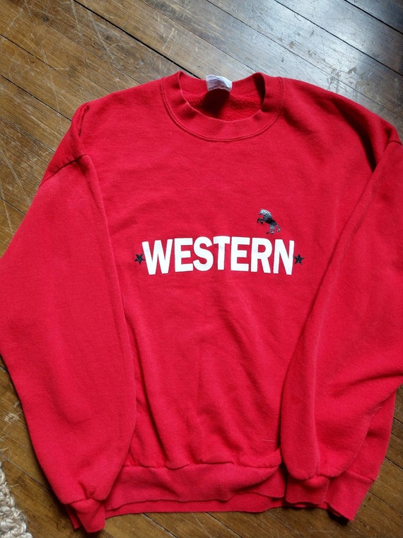 Vintage 'Western' Sweatshirt - image 1