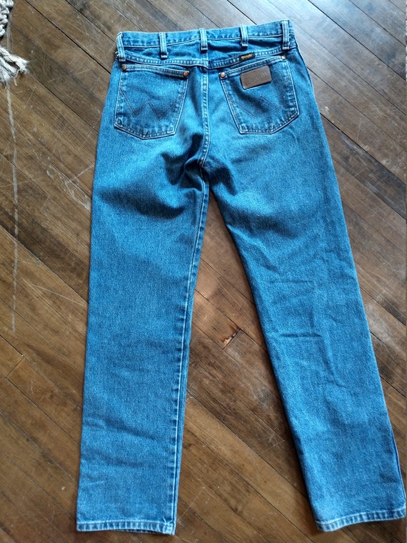 Vintage Wrangler Jeans sz 29x32 - image 2