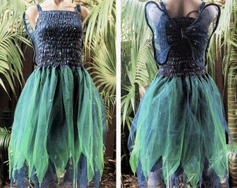 Blue Fairy Dress Etsy