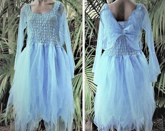 Blue Fairy Costume Etsy