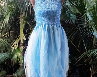 Blue Fairy Costume Etsy