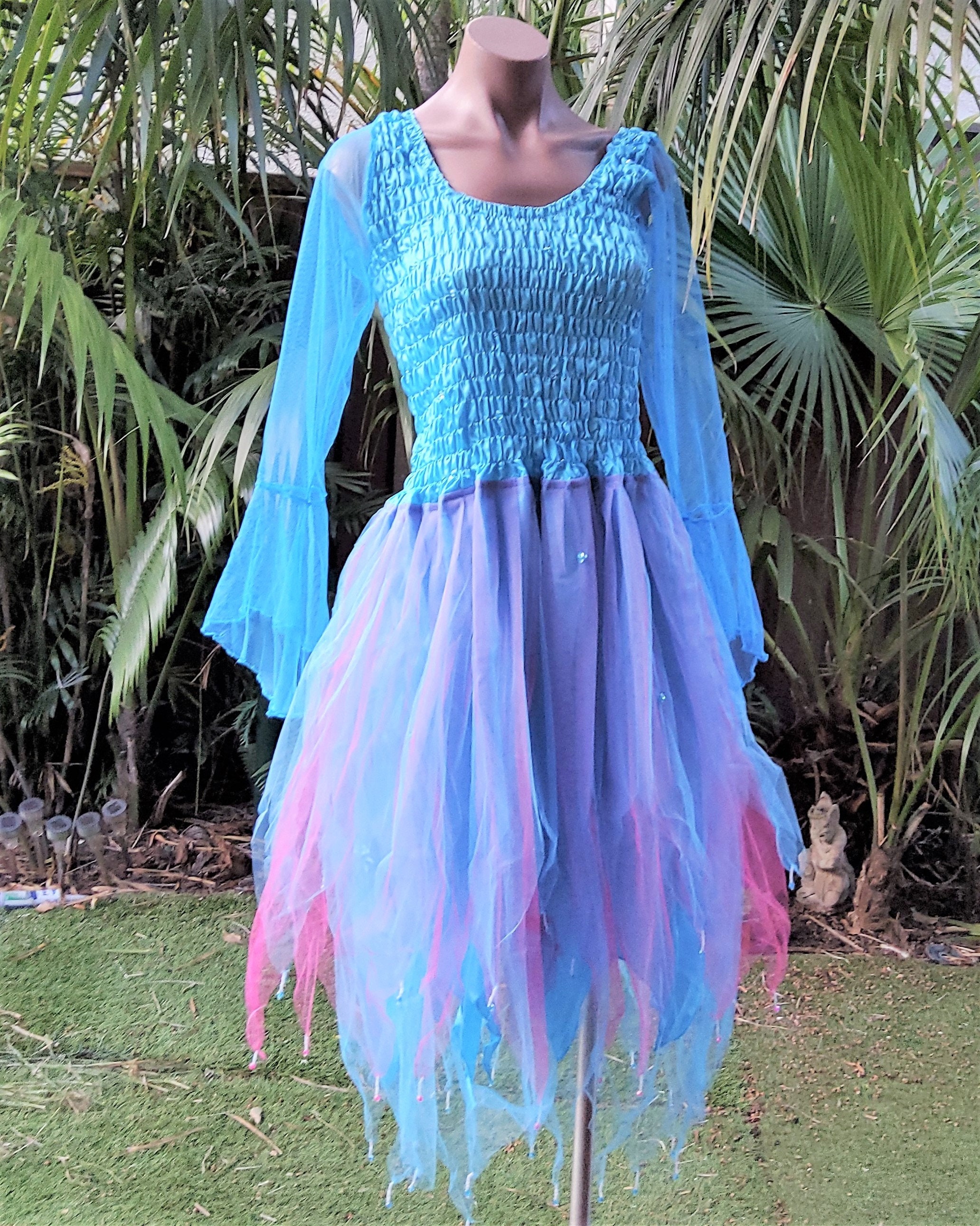 PLUS SIZE Women's Fairy Dress With Sleeves - (size: AUS 18-24