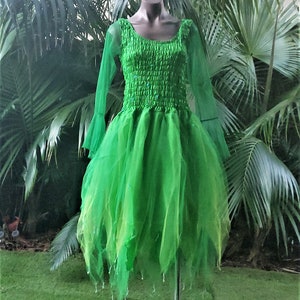 green fairy dress plus size Fairycore Sage Green Forest Fairy Floral Dress Plus Size Prom Corset Dress
