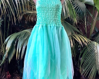 Fairy Dress - Women's ONE SIZE (Aus 8-16) - Mint/Pink