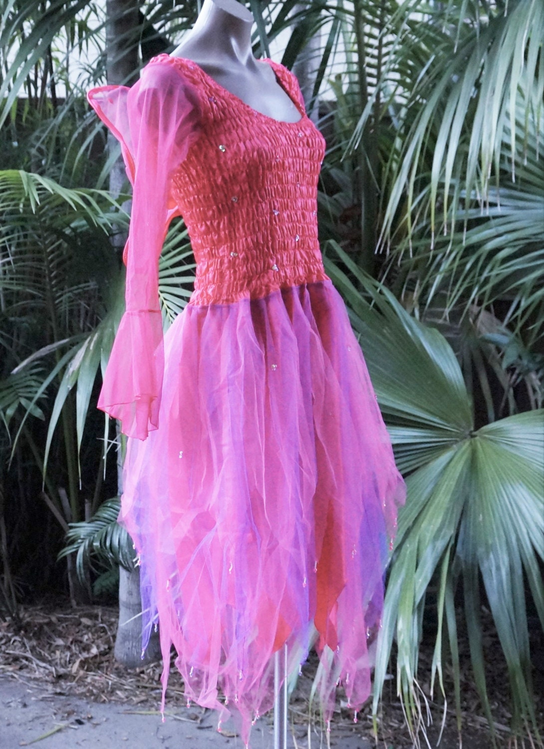fairy costume with long sleeves