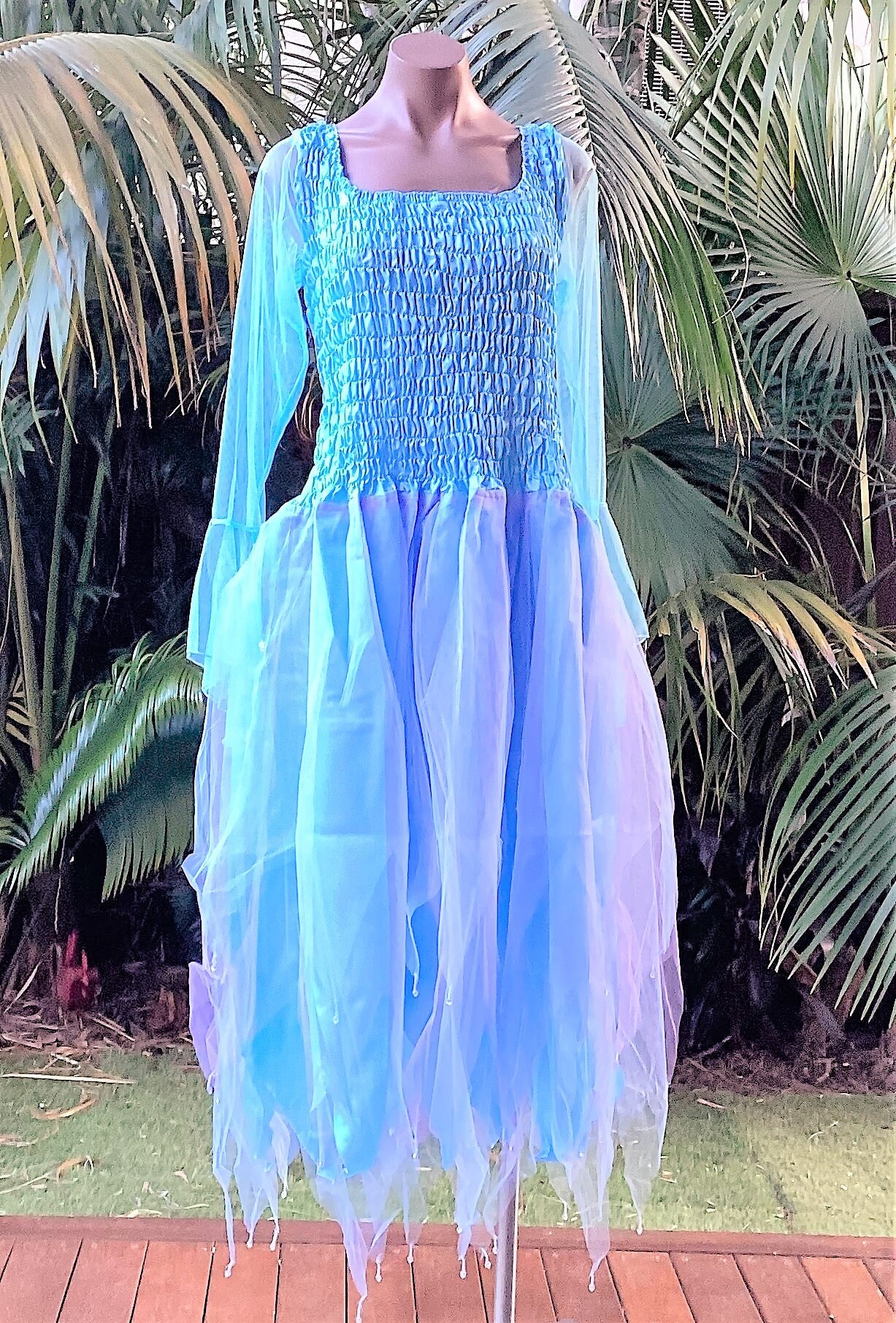 blue tinkerbell dress Tinker Fairy Skater Dress 2XL