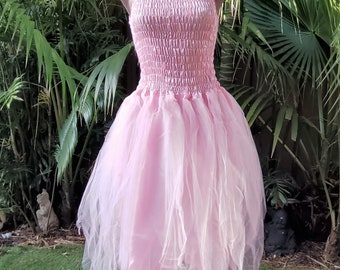 Fairy Dress - Women's ONE SIZE (Aus 8-16) - PINK