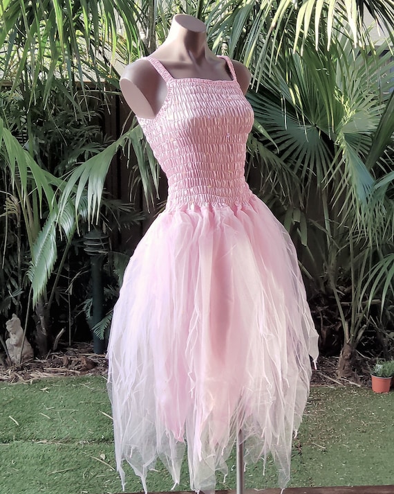 Fairy Dress - Women's PLUS SIZE (Aus 18-24) - Pink Fairy Dress - Women's PLUS SIZE (Aus 18-24) - Pink