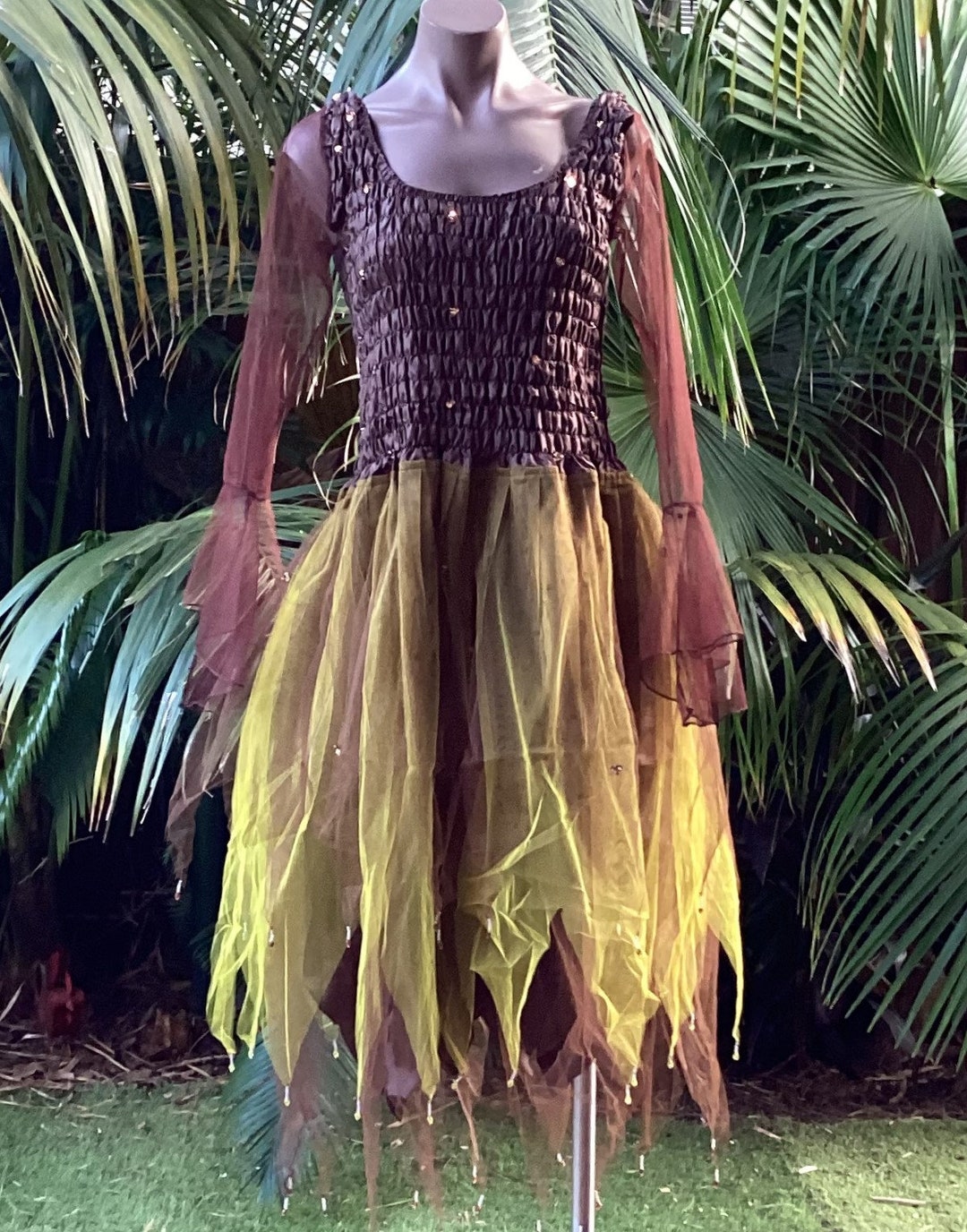 Women S Fairy Dresses.PLUS SIZE Women's Fairy Dress With Sleeves - (size: AUS 18-24) - Dark ...