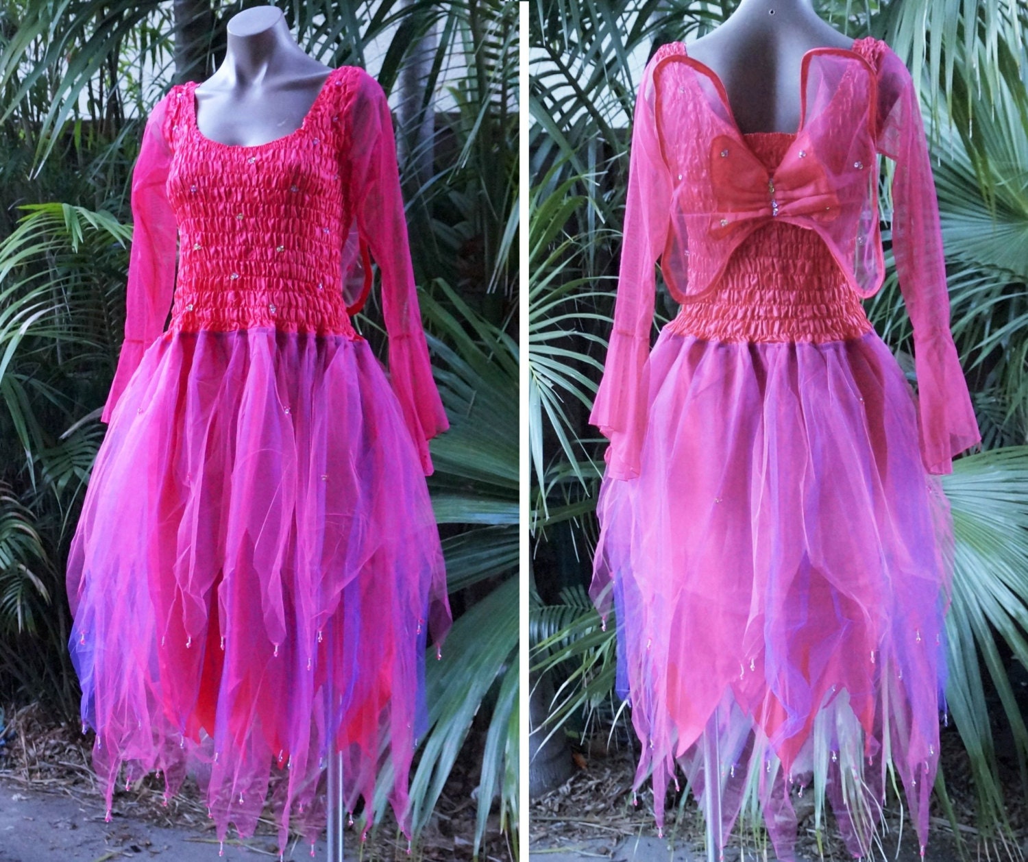 fairy costume with long sleeves