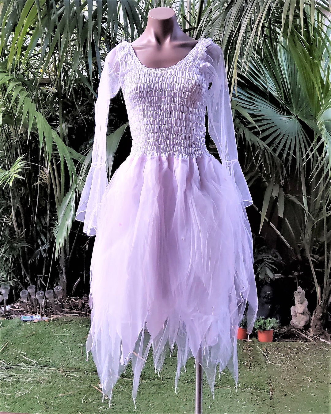 PLUS SIZE Women's Fairy Dress with Sleeves - (Size: AUS 18-24) - Pink PLUS SIZE Women's Fairy Dress with Sleeves - (Size: AUS 18-24) - Pink