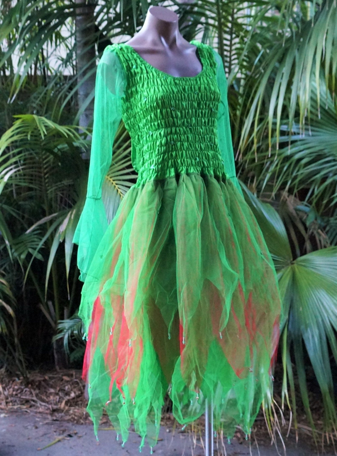 fairy costume with long sleeves