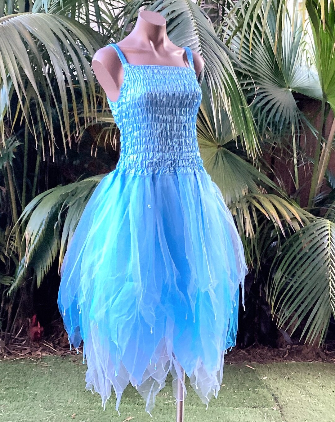 March, Aqua Fairy Dress Set
