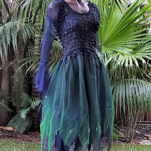 plus size green fairy dress Dark Green Plus Size Scoop Neck Gown With Sequin Applique