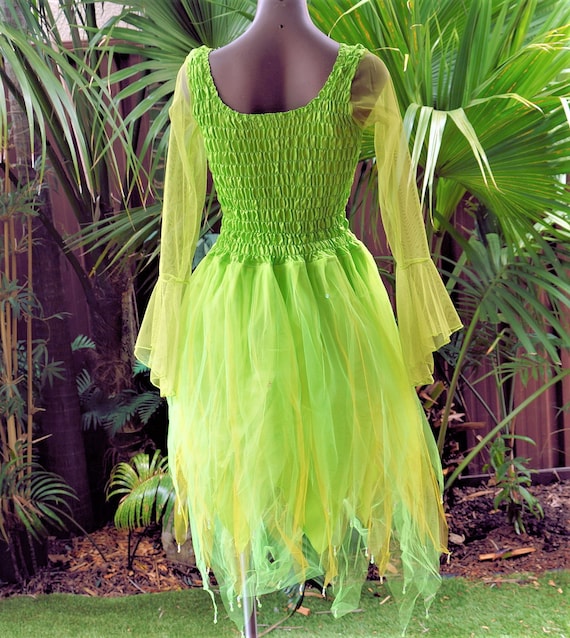 MIDNIGHT BLUE /& FOREST GREEN PLUS SIZE Fairy Dress Party Costume with Wings