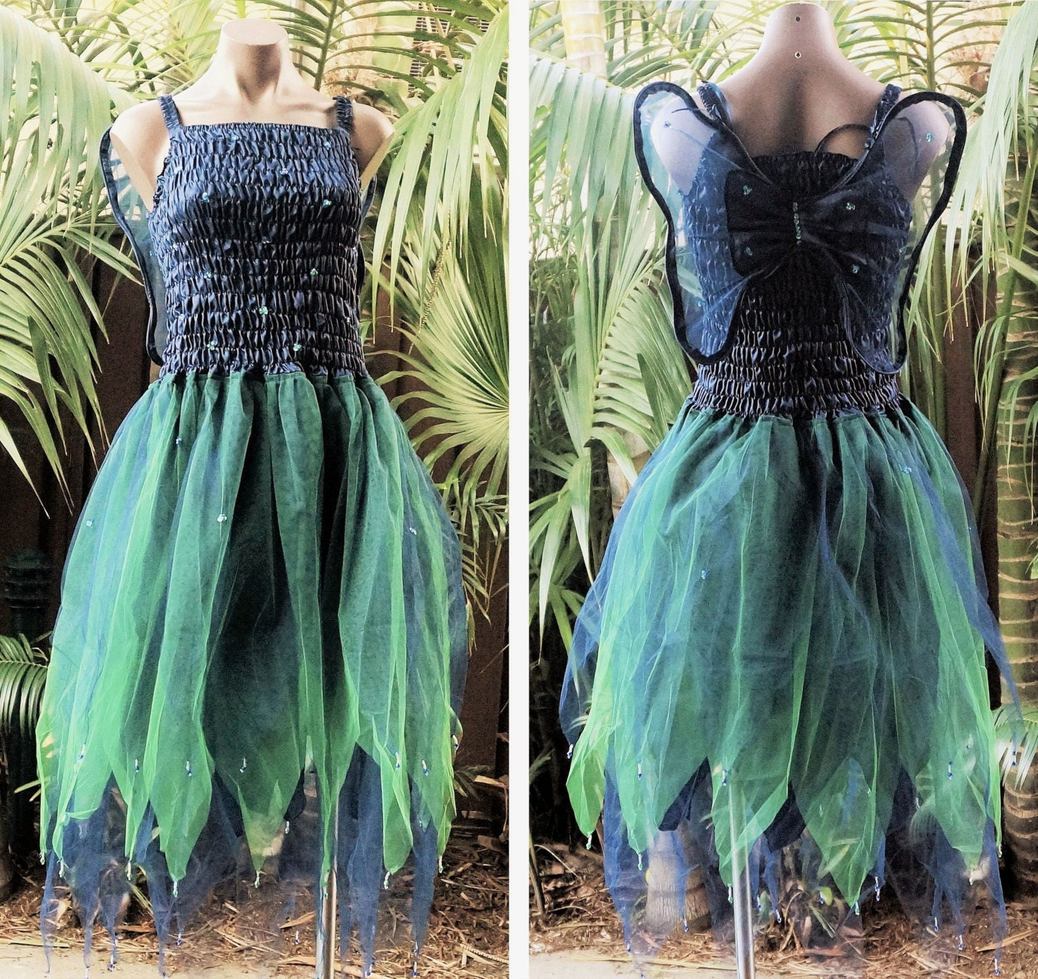 Reminisce the Forest Fairy Womens Renaissance Beige Costume Ren