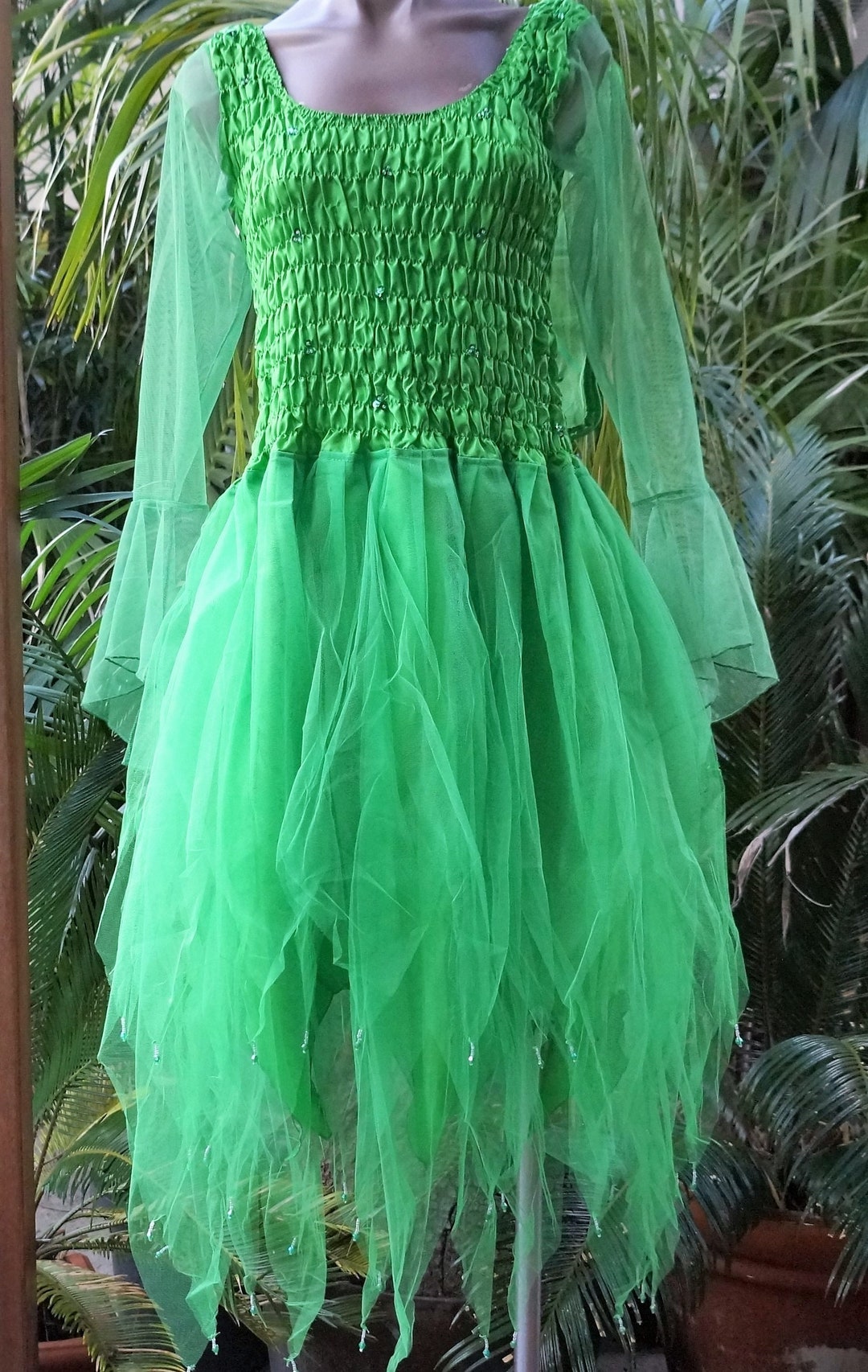 The Printed Long Sleeve Dress - Fairy main image 1