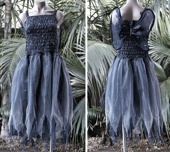 black fairy dress plus size Ellie Wilde 37043 Ruffle Long Formal Floral Sequin Prom Dress – The Dress  Outlet main image 1