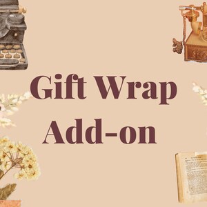 Gift Wrap Add-on - Have your gift box beautifully wrapped and ready to gift!