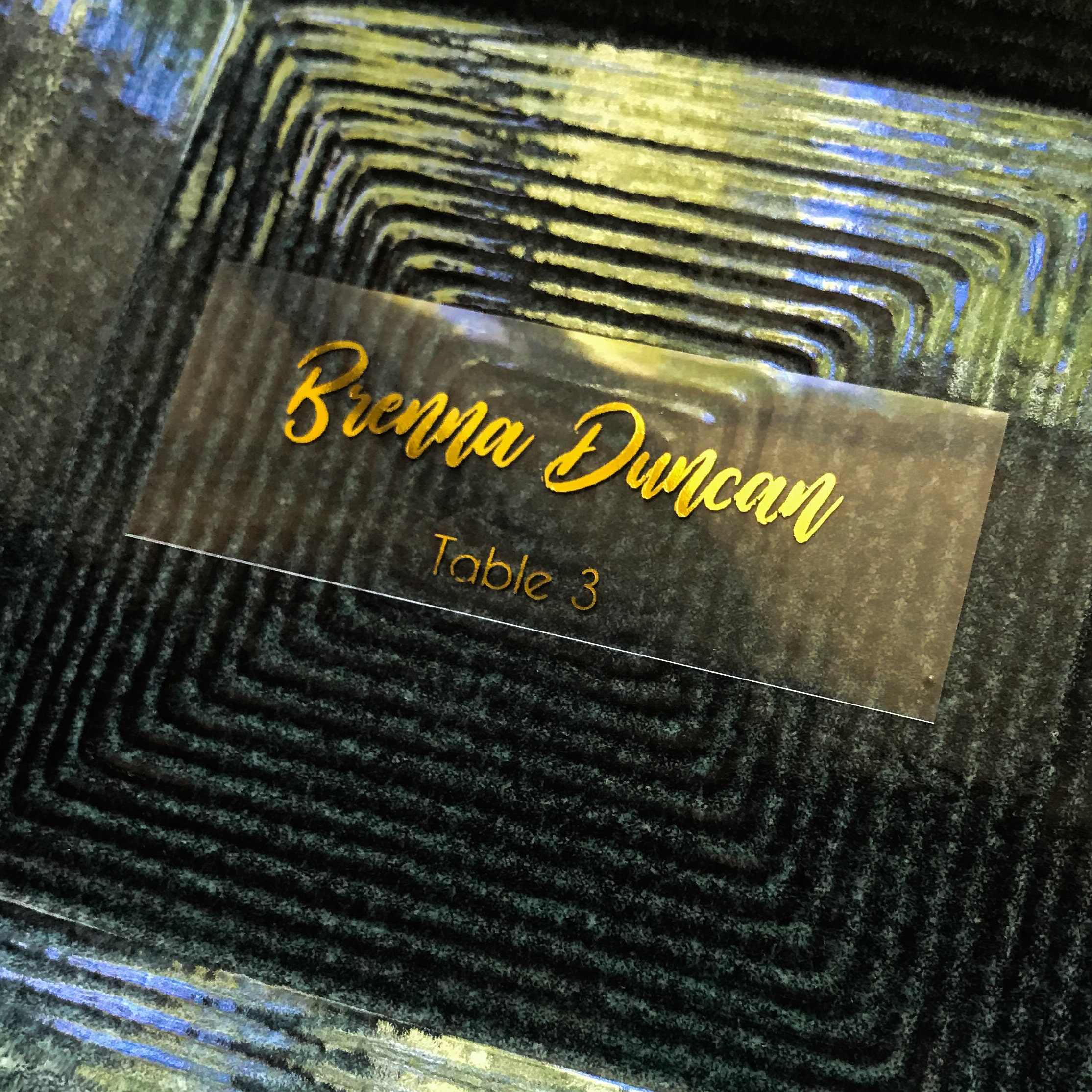 Wedding Escort Cards Clear Wedding Place Cards Plastic Etsy