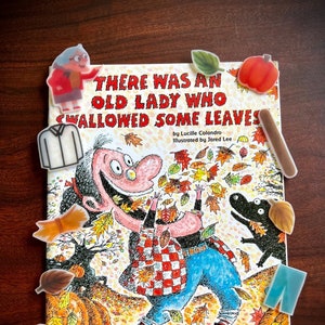 There Was An Old Lady Who Swallowed Some Leaves - Book Companion Minis
