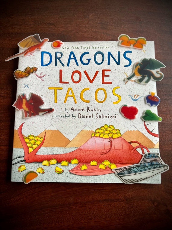 Dragons Love Tacos By Adam Rubin (Illustrated By Daniel Salmieri) – Hardcover Picture Book