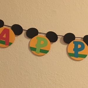 Happy birthday Disney Pluto  banner