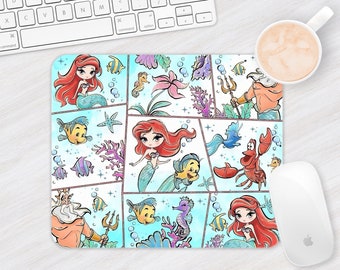 Disney Inspired Mouse Pad | Princess Mouse Pad