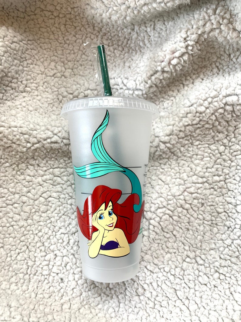 Free Free 309 Little Mermaid Starbucks Cup Svg SVG PNG EPS DXF File