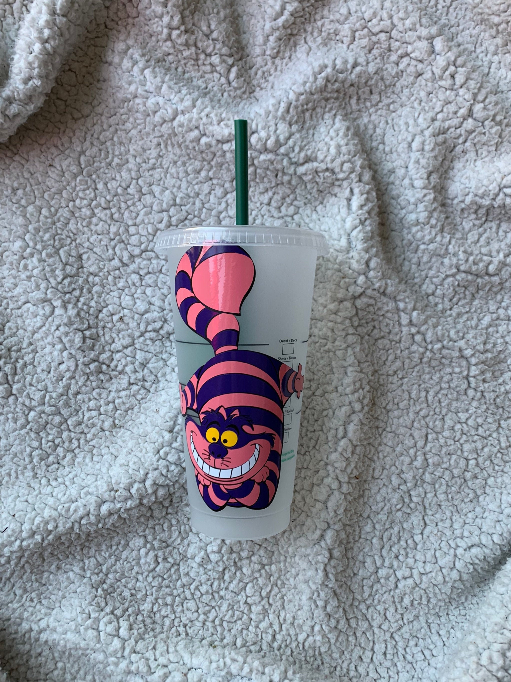リサ Cheshire Cat Inspired Starbucks Cup | Alice in Wonderland