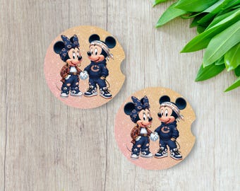 Football Car Coasters, Ceramic Car Coaster