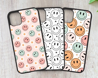 Retro Smiley Phone Case | iPhone Case | Custom Phone Case | Groovy Happy Face