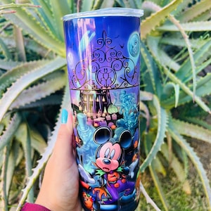 Halloween Tumbler | Disney Halloween Tumbler | 20 oz Tumbler | Spooky Tumbler | Haunted