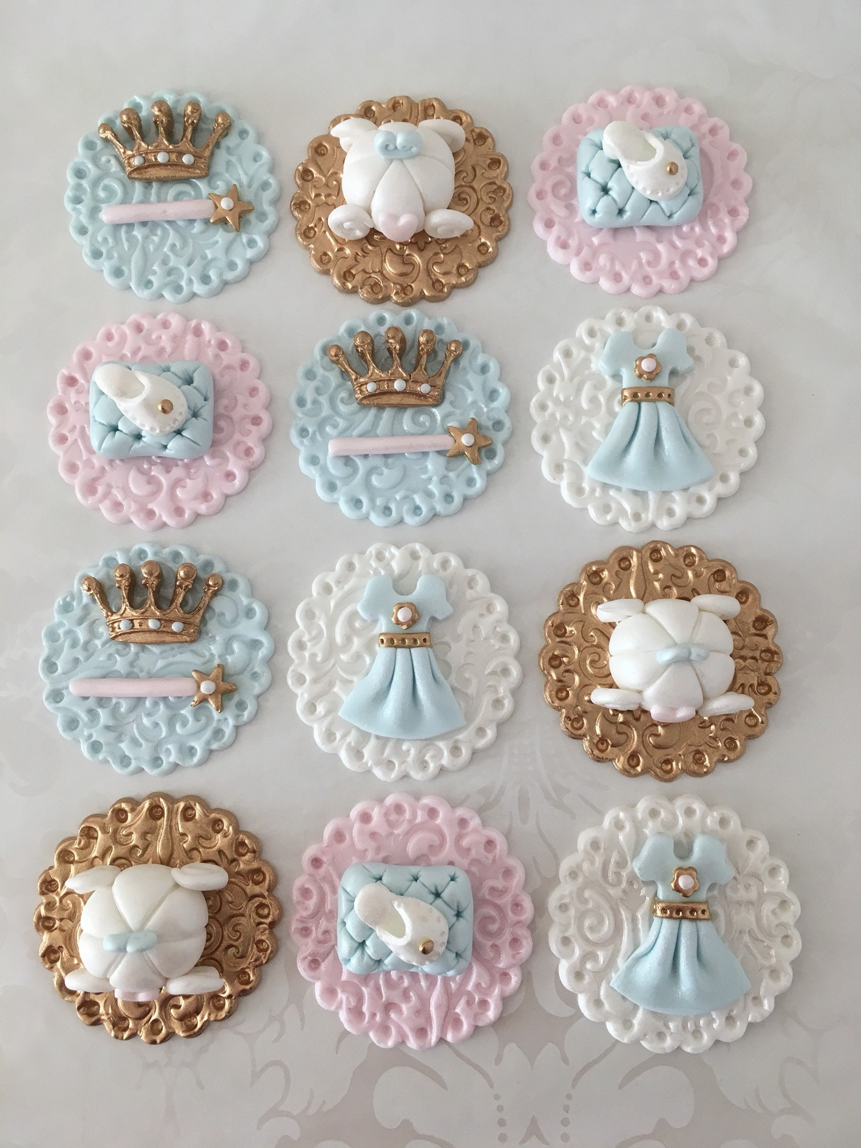 Happy Birthday Cupcake Toppers Ladies Girls Female Edible Icing Cake Happy Birthday Cupcake Toppers Ladies Girls Female Edible Icing Cake