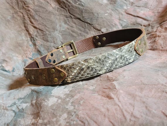 Diamondback Rattlesnake and Crazy Horse Buffalo Hatband
