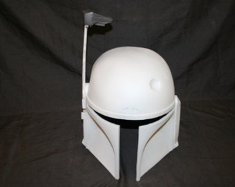 Boba Fett ESB ROTJ Prisjägare Mandaloriansk Stil Plastharts Hjälm/Hink Fantillverkad Rekvisita 1:1 Skala Cosplay Lajv Redo för Comic Con